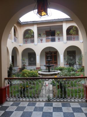 Huancayo courtyard