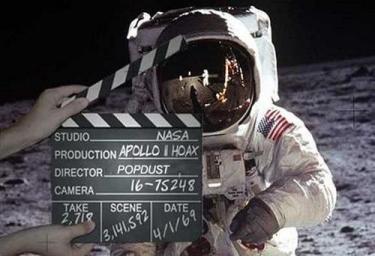 Moon landings faked