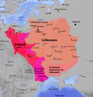 Lithuania and Poland 1387